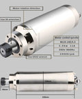 Heavy Duty Pro Grade 5.5KW Water Cooled CNC Spindle Motor 125mm Diameter 380V 11A 24000 RPM With ER32 Chuck And YD284 Aviation Plug For Milling And Grinding In Shops And Garages