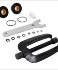 Front Mount Hydraulic Steering Seal Kit With Pin Wrench HS5157 For HC5345 And Related SeaStar Cylinders Bleed Kit Included