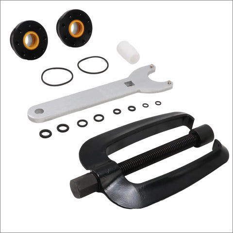 Front Mount Hydraulic Steering Seal Kit With Pin Wrench HS5157 For HC5345 And Related SeaStar Cylinders Bleed Kit Included
