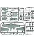 Unassembled sprues of 1/48 USN T-34B Mentor Model Kit Unpainted, DIY Friendly Build, includes detailed etched parts and panels