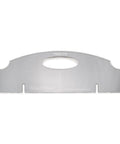 Premium Acrylic Router Template For Building Durable Tool Tote Handles And Custom Cutting Board Ends With Dual Clamping Slots.