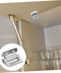 silent corner cabinet hinge with easy installation shown in kitchen