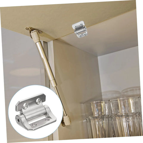silent corner cabinet hinge with easy installation shown in kitchen