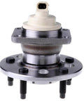 Rear Hub with Sealed Ball Bearing and Wheel Speed Sensor, 5-Lug, Pre-Greased Sealed Ball Bearing Direct Fit 2-Pack - Fits Buick