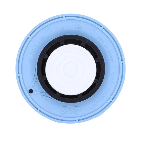 3.5 GPF Closet Aquaflush Diaphragm Rebuild Kit Diaphragm Component, Blue and Black, Circular View