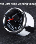 Universal Boat Rudder Angle Indicator With Beefy 0 to 190 Ohm Gauge Backlit Marine Display For Yachts And Boats IP67 Waterproof Rudder Sensor Pro Grade Performance 32V Systems Compatible, 52mm gauge