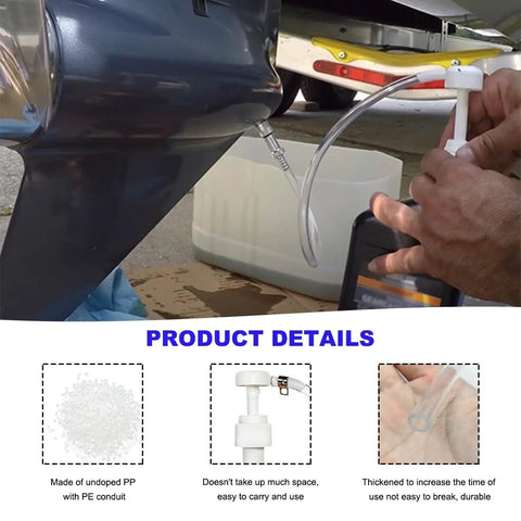 Using Quart Bottle Manual Fluid Pump With Hose 4cc Per Stroke Hand Pump For Gear Oil Transmission Fluid Differential Fluid Transfer