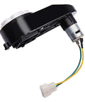 24V 390 Steering Gearbox And 24V Steering Motor For Kids Electric Ride On Cars Replacement Parts Durable Left Right Steering Kit