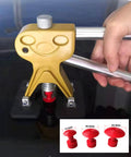 DIY Car Dent Fix Kit With Suction Cup Gasket Puller for Auto Body and Home Appliances like Refrigerator and Washer in use