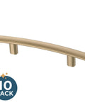 Champagne Bronze Cabinet Handles 3 Inch Center To Center Classic Pulls For Drawers Kitchen Cabinets Doors And Dressers Pack Of 10