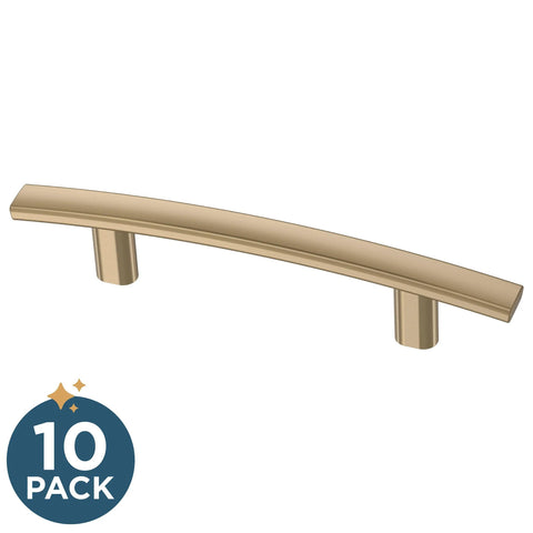 Champagne Bronze Cabinet Handles 3 Inch Center To Center Classic Pulls For Drawers Kitchen Cabinets Doors And Dressers Pack Of 10