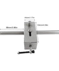 Pro Grade Wall Wiring Machine And Cable Hidden Pipe Threading Tool With Electric Drill Feed System dimensions and steel material close-up.