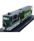 1/87 Scale Swiss G3-3 Rail Tram Vintage 1894 Steam Locomotive Model With Display Base, Plastic Collectible For Model Railroading