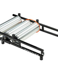 Kat 1 Indoor Roller Training Station for Cyclists with 4.5 Alloy Rollers, foldable steel frame, wheelbase adjustable, one size.