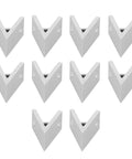 Heavy Duty Aluminum Angle Corner Brackets 10 Pack For 2020 3030 4040 Aluminum Extrusion T Slot Rail Joints Built Tough