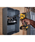 Using 20V Max Cordless Impact Driver With One Quarter Inch Chuck Ultra Compact Five Point One Inch Length Seventeen Hundred Inch Pounds Of Torque Tool Only Fits In Tight Spots And Precise Control to install an electrical panel