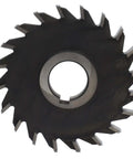 Front view of Gear Cutter Disc Set with HSS Milling Cutter for Involute Gear Cutting, 32mm Inner Bore, 125x12mm, heavy duty metalworking tool