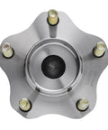 Top view of Pair Rear Wheel Bearing And Hub Assembly For Mazda 3 2014 2015 2016 2017 2018 3 Sport Mexico Built Models 5 Lug