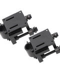 Rugged Aquarium Hose Clip Clamp For Tank Rim Or Stand, 7x5.6cm Water Pipe Holder Fits Tubes Up To 18mm in black color