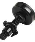 Heavy Duty Adjustable Furniture Leveling Feet 3/8-16, 4 Pack, Carbon Steel And Nylon, Supports Up To 1320 Lbs, Height Adjusts From 34mm To 44mm, Includes Felt Pads, Perfect For Tables And Cabinets On Uneven Floors; black threaded foot