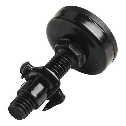 Heavy Duty Adjustable Furniture Leveling Feet 3/8-16, 4 Pack, Carbon Steel And Nylon, Supports Up To 1320 Lbs, Height Adjusts From 34mm To 44mm, Includes Felt Pads, Perfect For Tables And Cabinets On Uneven Floors; black threaded foot