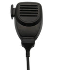 Front view of Handheld Speaker With Mic Hanger For Kenwood Radios 8 Pin RJ45 Compatible With TK-630, showing grille and cable.
