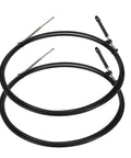12Ft Boat Throttle And Shift Cables For Mercury MerCruiser 4000 Series Gen 2 Remote Control System Replaces CC18912 Fits Mariner Mercury Engines 2003 And Up Durable Marine Cable Set For Smooth Throttle And Precise Shifting