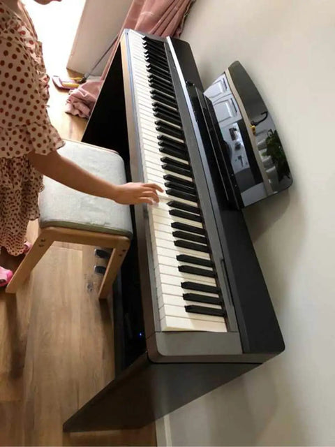 Music Book Stand For Keyboard And Digital Piano, Lightweight ABS Sheet Music Holder on piano, elegant curve design