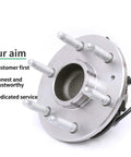Front Wheel Hub Bearing Assembly 515054 For Your 1999-2004 Chevy Silverado 1500 2WD, 2000-2006 Suburban 1500 2WD, with studs visible