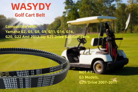 Beefed-Up Golf Cart Clutch Drive Belt And Starter Generator Belt Kit For Yamaha G2 G8 G9 G11 G14 G16 G20 G22 G29