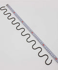 Heavy Duty Tension Spring Set 35cm To 80cm With Clips And Screws Included For DIY Repairs flat wire spring with ruler