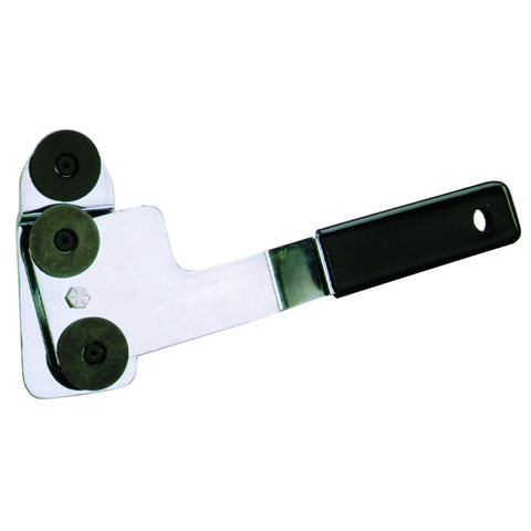 DS3 Locking Duct Stretcher With Heavy Duty Steel Frame Hands Free Locking Design Offset Knuckle Protecting Handle Pro HVAC Tool