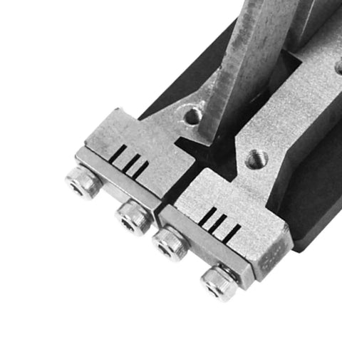 Copper Plate Cutting Sled Replacement Parts For Electric Hot Knife And Foam Cutter, Slotting Tool Accessories With Blade, Easy Install, High Temperature Resistant, Durable Cutter Sled For Precise Grooving And Foam Cutting, 6x4.5 cm copper plate