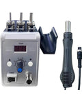 2 In 1 700W Soldering Iron Station With Hot Air Gun For Rework And SMT Welding LED Digital Display Adjustable Temperature