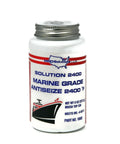 Premium Marine Grade Anti Seize Stainless Steel Lubricant For Fasteners And Assemblies, 8 Oz Brush Top Bottle, MRO 2400