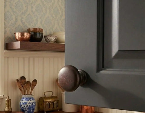 Oil Rubbed Bronze Cabinet Knob One And Quarter Inch Round Mushroom Drawer Knob For Kitchen And Bath Cabinets Dresser Furniture Solid Zinc Metal Hardware Classic Warm Finish That Fits Any Decor