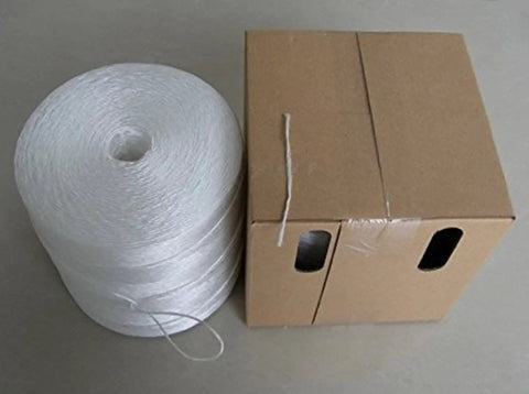 6300 Ft Tomato Twine For Trellising Gardens Heavy Duty Poly Garden String UV Resistant Box With Belt Loop Easy Feed