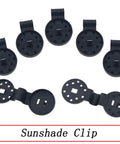Heavy Duty Lock Grip Shade Cloth Clips Set Round Plastic Sun Shade Net Clips For Garden Patio Greenhouse Fabric