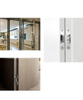 2 Pack Hidden Gate Hinges Stainless Steel Concealed Barrel Invisible Hinge For Wooden Boxes And Gates, 180 Degree Folding