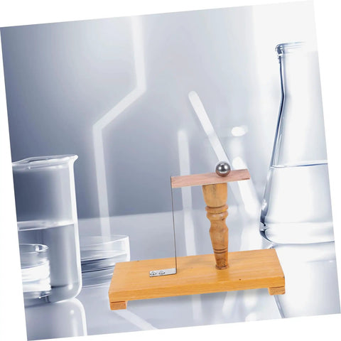 Newtonian Mechanics Pendulum Demonstrator For Classroom Experiments Hands On Inertia Demo Tool With Period Measurement on table