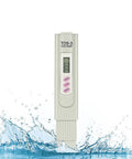 3 In 1 Digital Water Quality Meter For PPM EC Temperature Testing For Drinking Water Pool Spa And Aquarium, Titanium Probe