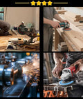 Built Tough 12 Piece Reverse Thread Screws Left Hand Hex Flange Bolts M6 M7 M8 Allen Head Fasteners in use with tools.