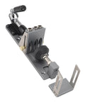 Heavy Duty Adjustable Aluminum Pocket Hole Jig Kit Featuring Precision Angle Guide And Step Drill Wrench for clean wood joinery.