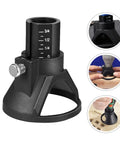 Two Mini Electric Drill Locator Horn Covers With Adjustable Positioner For Precision Grinding And Polishing Tools Die Grinder Accessories That Are Easy To Use And Make Your Workshop Setup Super Solid And Reliable, detail of adjustable depth settings.