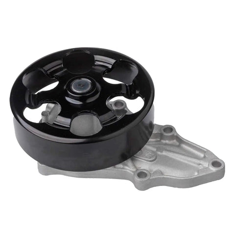 Professional Water Pump Kit With Gasket Direct Swap For 2.4l L4 Engine featuring black impeller and gray casing.