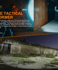 Beast Mode 3100 Lumen Tactical Flashlight With Long Throw USB C Rechargeable Two USB C ARB L21 5000U Batteries Included night ops