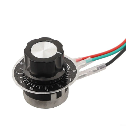 Beefed Up Throttle Potentiometer Rotary Knob For Electric Cart, ABS Metal Construction, Smooth Accelerator Control