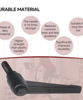 Heavy Duty Alloy L-Handle Replacement For Exercise Bike Seat And Handlebar Height Adjustments, durable alloy material