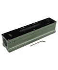 Machinist For Spirit Level, 0.02mm Steel Level For Machine Tool Alignment, green steel body with adjustment tool