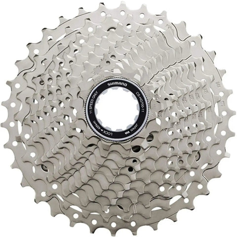 11-34T 11-Speed Road And MTB Ready Cassette With Removable Spacer For MTB Hub Compatibility, Nickel Plated Steel Construction, Lightweight 379 Grams, Crisp Shifting For Climbs And All-Day Rides